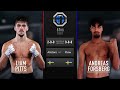 AFN2 Liam Pitts vs Andreas Forsberg