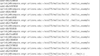 Memory leak checking with valgrind