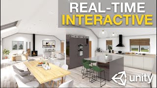 Real Time Interactive 3D Model of The House / From Sketchup to Unity