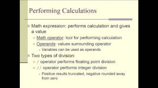 Intro to Programming Module 3.2 - Python Input/Output