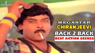 Megastar Chiranjeevi Action Scenes Back to Back | Andarivaadu | Mechanic Alludu | Part 3