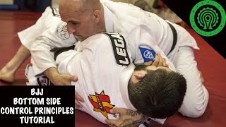 BJJ Bottom Side Control Principles Tutorial