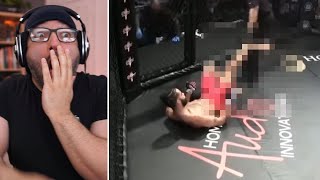 Mikey Reacts To Broken Bones in MMA (TRIGGER WARNING)