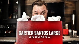 Cartier Santos Unboxing - My First Ever Experience With Cartier!