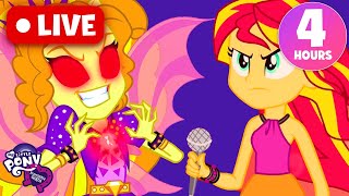 🔴 Equestria Girls Live: MOVIE NIGHT MARATHON🎥 | Full Movies Children's Cartoon