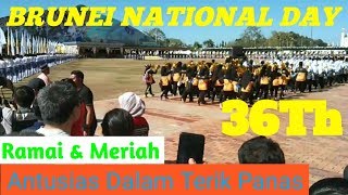 BRUNEI NATIONAL DAY 36th || Ribuan warga memadati pusat kota Bandar Seri Begawan