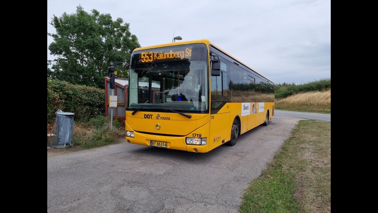 553 Kalundborg - Bjørnstrup - Kalundborg (Bus Driver POV) - YouTube