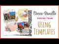 Using DIY Templates | 12x12 Scrapbook Layout | CVS DT