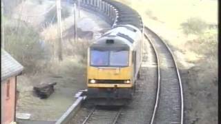 Last coal train from Silverdale Colliery.mpg