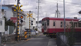 福島交通飯坂線　岩代清水踏切(その2)