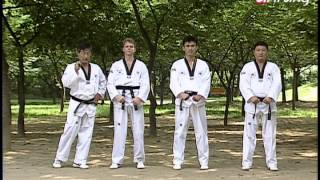 Taekwondo Step by Step Ep094 Momtong bandae-jireugi 몸통 반대 지르기  Momtong baro-jireugi 몸통 바로 지르기