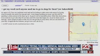 People trying to sell medical marijuana on Craigslist