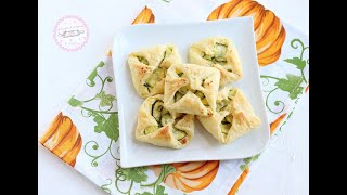 Sfogliatine con zucchine - Semplici e buonissime