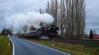 Rodelblitz mit 41 1144-9 von Eisenach über Meiningen nach Arnstadt, 01.02.2020