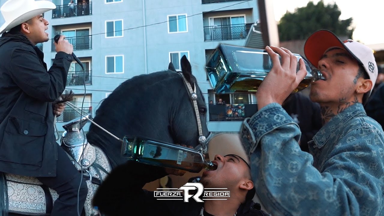 Fuerza Regida Y Natanael Cano Pisteando Con La Banda Acordes Chordify