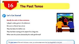 The Past Tense | Ch-16 | Part-01 | Class-06 | Collins English grammar and composition book