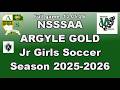NSSSAA Game 7 - NSSSAA FINAL ARGYLE JR GOLD TEAM V WINSDOR GREEN JR TEAM 13.05.26 Full Game