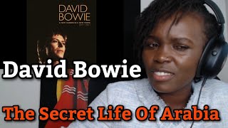 African Girl First Time Hearing Reaction to David Bowie - The Secret Life Of Arabia