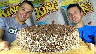 [XXL] OBŘÍ 5 KILOVÝ KINDER MAXI KING!!! (20,000 kalorií)