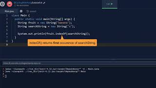 Lesson 4-6: String methods: indexOf() (Introductory Java Programming for AP Computer Science A)