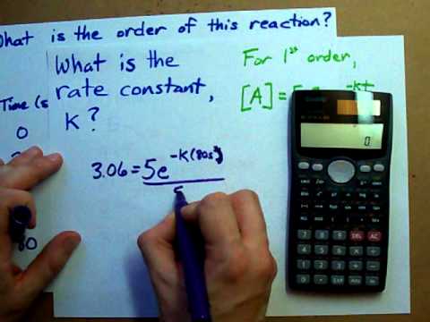 How to Find the Rate Constant of a Reaction (Given Table) How to Find the Rate Constant of a Reaction (Given Table)
