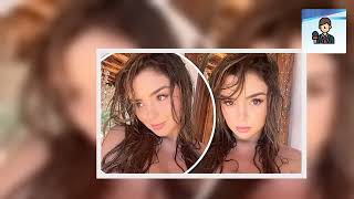🌍Demi Rose puts on a VERY busty display as she poses topless and flaunts her newly dyed brunette