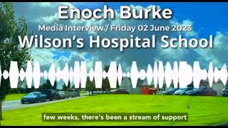 Enoch Burke Describes His Celebrity-Like Status At Wilson's Hospital School - VM News - Ireland