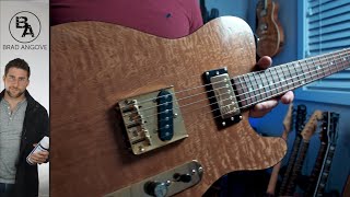 Ash Burl Telecaster Kit Assembly and Demo! (FINAL PART)