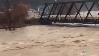 Floodwaters cover Merritt, B.C., entire community evacuated