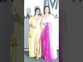 Kajol with sister Tanisha At Manish Malhotra Bridal couture show #shortvideo #shorts #kajol