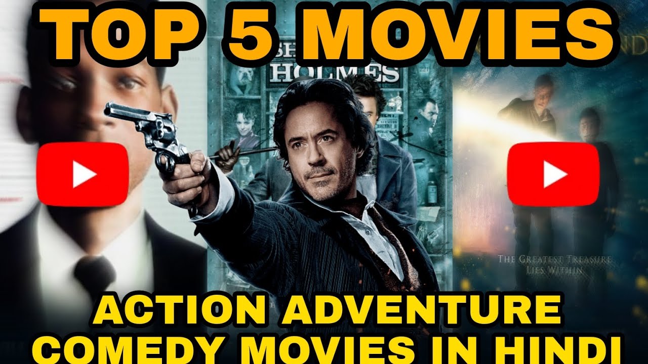 Top 5 Best Hollywood Action/Adventure Movies On YouTube In Hindi | 5 ...