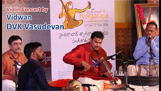 Concert by Vidwan DVK Vasudevan || HTAMF 2020 Day 5 || Violin || 2-2-2020