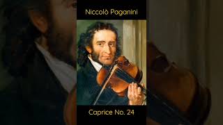 Niccolò Paganini Caprice no. 24