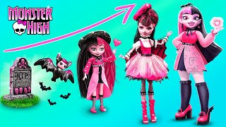 Draculaura Growing Up! 11 Doll Crafts