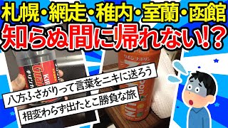 【旅スレ】ワイ、梅雨だけどフラリと旅をする。去年も訪れた北海道は稚内へリベンジ旅。スレ民も驚く1日の移動距離【ゆっくり2ch】