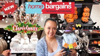 NEW 🔴 IN HOME BARGAINS CHRISTMAS 🎄& HALLOWEEN 🎃 | HOME BARGAINS HAUL @hellokittycat76