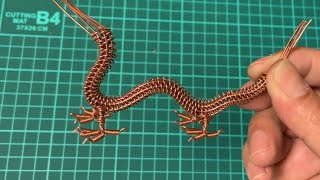 Part 1.Cara Membuat Miniatur Ular Naga Dari Kawat