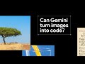 Converting images into code with AI | Testing Gemini