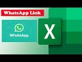 How to create WhatsApp Link on Excel | Excel WhatsApp Link | Excel Tips | Excel Tricks