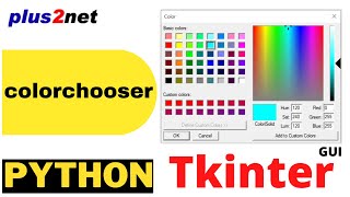 Tkinter colorchooser to use native colour picker module and assign selected colors to the widget