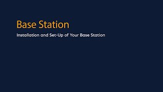 Base Station (Gen 3) Installation Guide