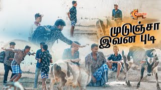 முடுஞ்சா இவன புடி | Jallikattu Prank | Madurai360*