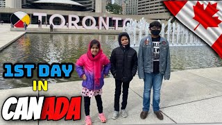 First Day of Pakistani Family in Canada - First Day Experience in Canada