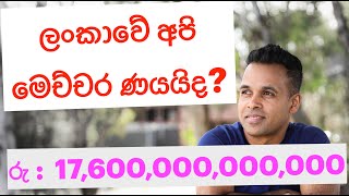 ලංකාවේ සමස්ථ ණය ප්‍රමාණය | Economic Crisis in Sri Lanka