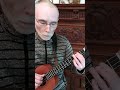 Sunday Afternoon - Five Miniatures for Fingerstyle Ukulele #youtubeshorts #shorts