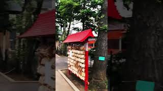 ご利益さんぽ 〜今日の皆中稲荷神社〜(新宿区百人町) #shorts