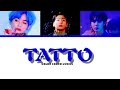 Tattoo (Loreen) - Taehyung, Jungkook, Jimin | Color coded Lyrics (AI Cover)