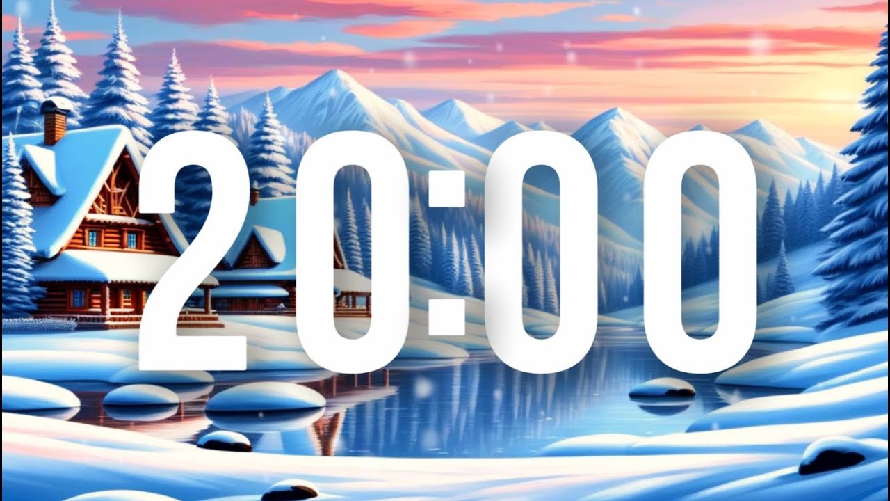 20 Minute Winter Timer No Music Youtube