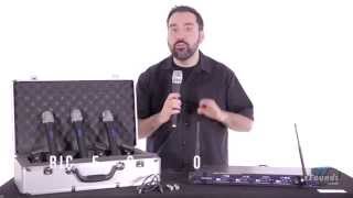 zZounds.com: VocoPro UHF-5800 4-Channel Handheld Wireless Microphone System