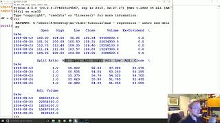 Regression Intro Practical Machine Learning Tutorial with Python p 2
